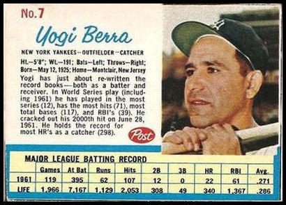 7 Yogi Berra